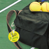 Gepersonaliseerde Tennis Sleutelhanger Tennis Team