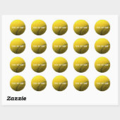 Gepersonaliseerde Tennis Sticker (Vel)