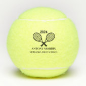 Gepersonaliseerde tennisbal - Team Ball Tennisballen (Voorkant)