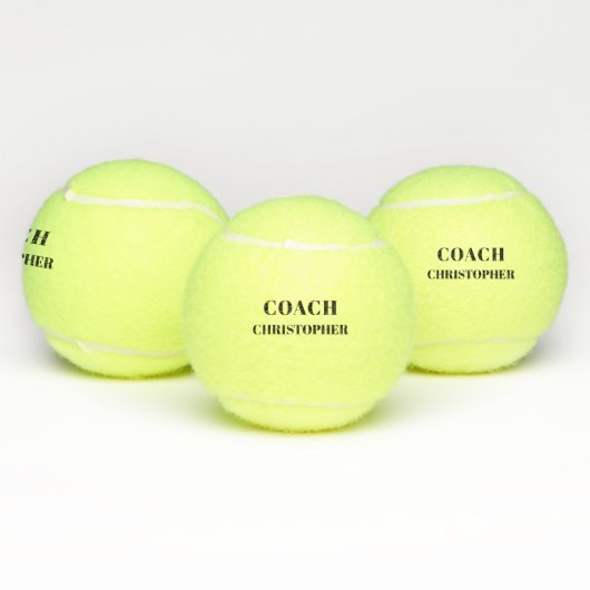 Gepersonaliseerde tennisbal voor coach tennisballen (Multi)