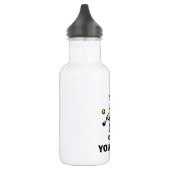 Gepersonaliseerde tennisflesje met drink voor kind waterfles  (Links)