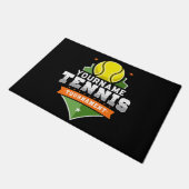 Gepersonaliseerde Tennisser NAAM Varsity Toernooi Deurmat (Schuin)