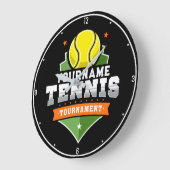 Gepersonaliseerde Tennisser NAAM Varsity Toernooi Grote Klok (Hoek)