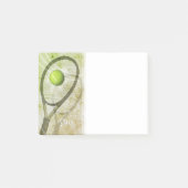 Gepersonaliseerde tennisspeler fan post-it® notes (Voorkant)