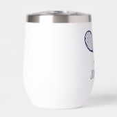 Gepersonaliseerde Tennisspeler Tennis Captain Coac (Voorkant)