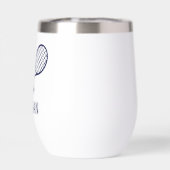 Gepersonaliseerde Tennisspeler Tennis Captain Coac (Achterkant)