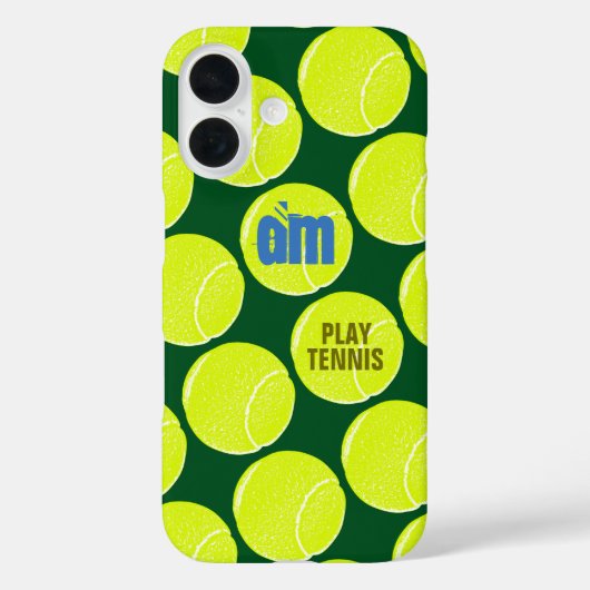 Gepersonaliseerde tennist Case-Mate iPhone case (Achterkant)