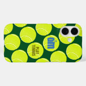 Gepersonaliseerde tennist Case-Mate iPhone case (Achterkant (horizontaal))