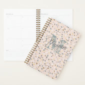 Gepersonaliseerde Terrazzo Monogram Planner (Display)