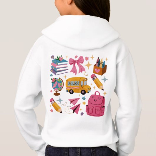 Gepersonaliseerde terug naar school (Achterkant)