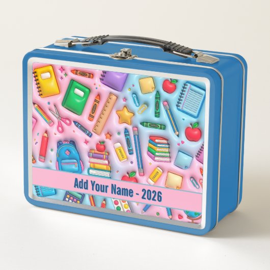 Gepersonaliseerde terug naar school 2026 (Voorkant)