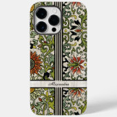 Gepersonaliseerde textuur achtergrond damast Case-Mate iPhone case (Achterkant)