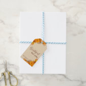 Gepersonaliseerde Thanksgiving Gift Label Cadeaulabel (Met Touw)