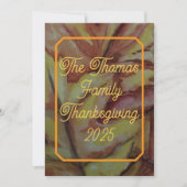 Gepersonaliseerde Thanksgiving Kaart - Digitale op (Voorkant)