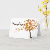 Gepersonaliseerde Thanksgiving Kaarten - Autumn Le (Gele Bloem)