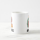 Gepersonaliseerde Thanksgiving Koffie Mokken Grapp (Center)