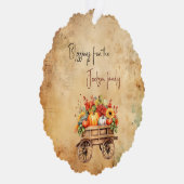 Gepersonaliseerde Thanksgiving papier Ornamenten (Rechts)