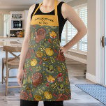 Gepersonaliseerde Thanksgiving, Pumpkin Pie Turkij Schort<br><div class="desc">Een leuk schort met een Thanksgiving patroon van pompoenen,  taarten,  kalkoenen,  pelgrims en petten. Voeg twee lijnen van douanetekst toe om te personaliseren. Ideaal voor iedereen die voor Thanksgiving kookt en bakt - geweldig voor mam,  pap,  oma en alle kleine helpers.</div>