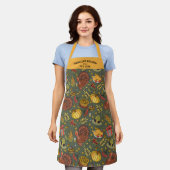 Gepersonaliseerde Thanksgiving, Pumpkin Pie Turkij Schort (Gedragen)