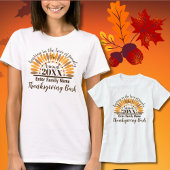 Gepersonaliseerde Thanksgiving T-shirt voor Reunio
