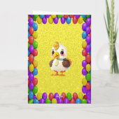 Gepersonaliseerde Thanksgiving Turkije Verjaardag  Kaart (Achterkant)