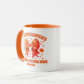 Gepersonaliseerde Thanksgiving van kleindochter Mok (Voorkant links)