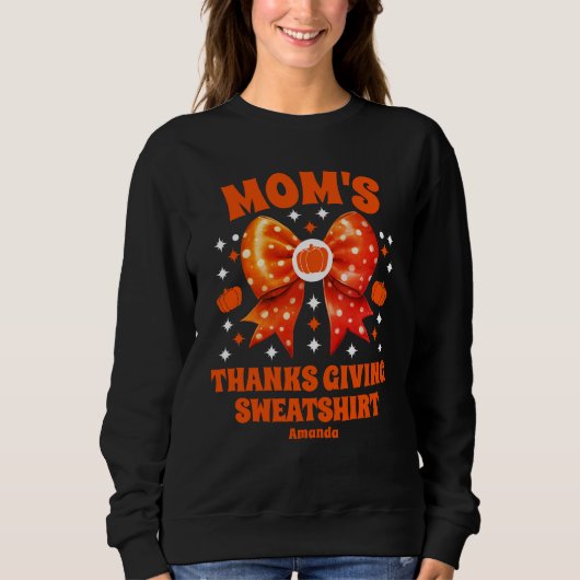 Gepersonaliseerde Thanksgiving van mama Trui (Voorkant)