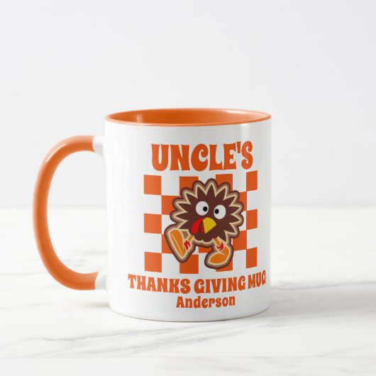 Gepersonaliseerde Thanksgiving van oom Mok (Links)