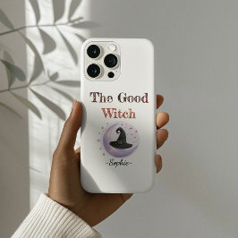 Gepersonaliseerde The Good Witch - Halloween telef iPhone 15 Pro Max Hoesje