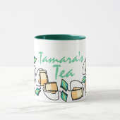 Gepersonaliseerde theebeker mok (Midden)