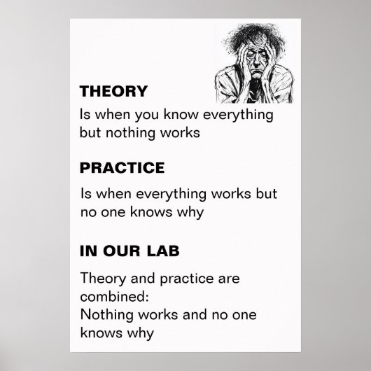 Gepersonaliseerde theorie en praktijk Poster (Voorkant)