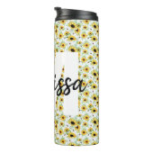 Gepersonaliseerde thermische monogram thermosbeker (Geroteerd rechts)