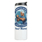 Gepersonaliseerde thermische tuimelaar groeit ster thermosbeker (Gedraaid links)