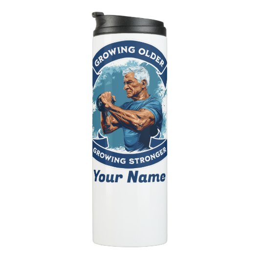 Gepersonaliseerde thermische tuimelaar groeit ster thermosbeker (Geroteerd rechts)