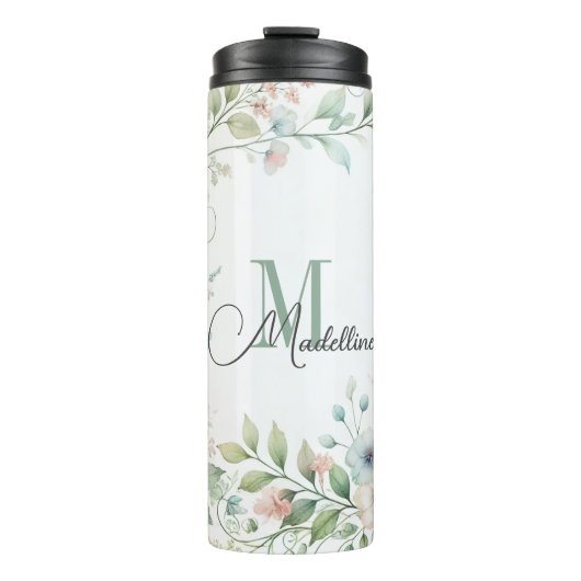 Gepersonaliseerde thermische tuimelaar met wilde b thermosbeker (Voorkant)