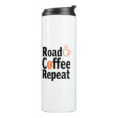 Gepersonaliseerde thermische tumbler mok (Gedraaid links)