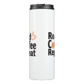 Gepersonaliseerde thermische tumbler mok (Achterkant)
