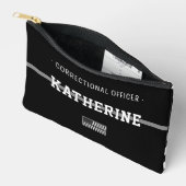Gepersonaliseerde Thin Silver Line Correction Offi Etui (Open)
