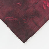 Gepersonaliseerde Tie Dye Gooi Deken met Naam (Hoek)