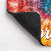 Gepersonaliseerde Tie Dye Mousepad met aangepaste  Muismat (Hoek)