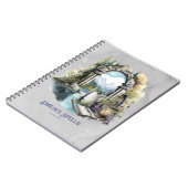 Gepersonaliseerde Tienerheks Spell Book Grimoire Notitieboek (Linkerzijde)