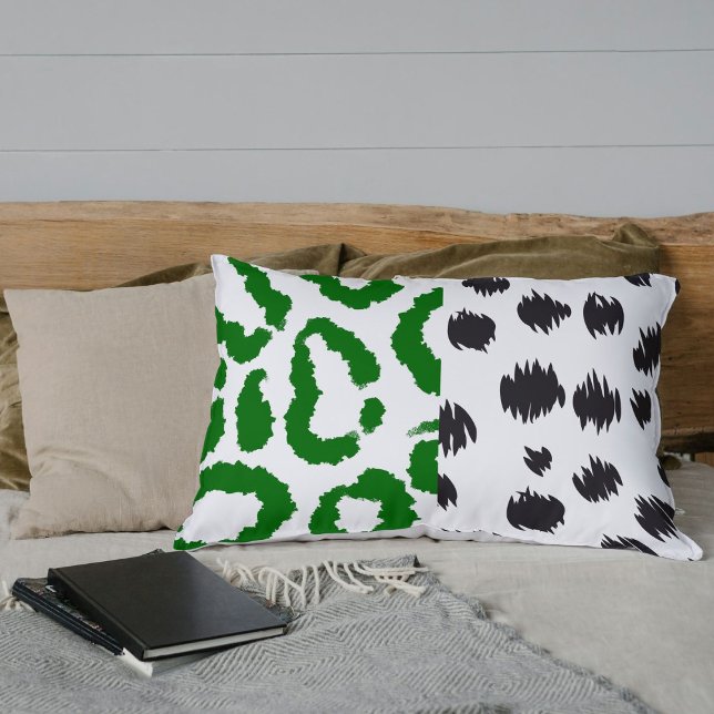 Gepersonaliseerde Tiger Leopard Print Oerwoud Wild Accent Kussen (Creator heeft geüpload)