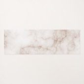 Gepersonaliseerde tijdloze pastelmarmer Mandala be Yogamat (Achterkant (horizontaal))