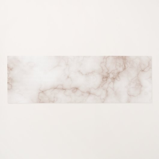 Gepersonaliseerde tijdloze pastelmarmer Mandala be Yogamat (Achterkant (horizontaal))