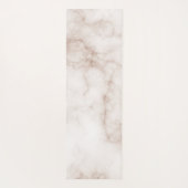 Gepersonaliseerde tijdloze pastelmarmer Mandala be Yogamat (Achterkant)