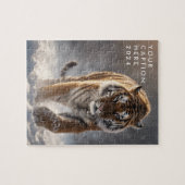 Gepersonaliseerde Tijger Jigsaw Puzzel Siberische  (Horizontaal)