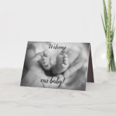 Gepersonaliseerde Tiny Baby Toes (Voorkant)