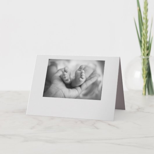 Gepersonaliseerde Tiny Baby Toes (Achterkant)