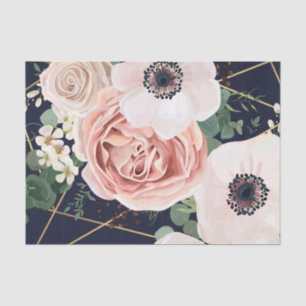 Gepersonaliseerde Tissue Paper Geometric Garden Na Tissuepapier