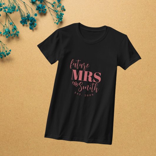 gepersonaliseerde toekomst mevrouw Gepersonaliseer T-shirt